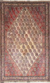 Gashguli Tappeto persiano 250 x 150 Beige (Iran) Annodato A Mano