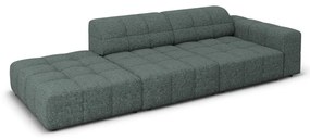 Chaise-lounge turchese (con penisola a destra) Chicago – Cosmopolitan Design