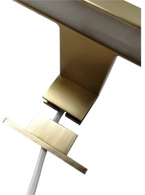 Illuminazione specchio bagno LED/8W/230V 4000K 50 cm IP44 oro opaco