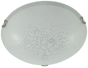 Plafoniera neoclassico Aster 3 x E27 bianco Ø 50 cm
