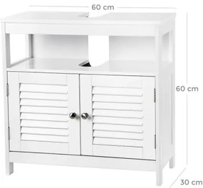 Mobile da bagno EIKE bianco