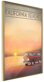 Poster  Old Bus  Cornice Quadri Cornice d'oro, Larghezza x Altezza Home decor 20x30