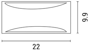 Applique da esterno 1xE27/10W/230V IP54 nero