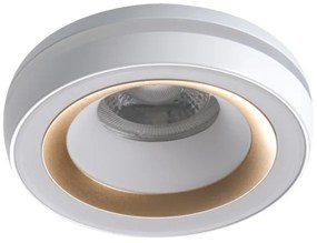 Kanlux 35287 - Lampada da incasso ELICEO GU10/10W bianco/oro