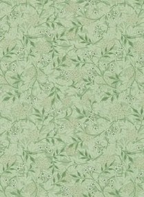Morris & Co Carta da parati Jasmine - Sage/ Leaf