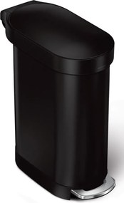 Cestino in acciaio a pedale 45 l Slim - simplehuman