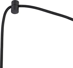 Lampada a sospensione di design nera 5 luci - Cavalux