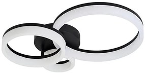 Searchlight 62793BK - Plafoniera a LED dimmerabile TRIPLE LED/25W/230V