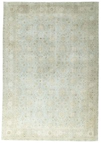 Tabriz Tappeto 290 x 200 Blu (Iran) Annodato A Mano