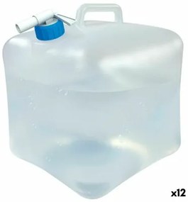 Bottiglia d'acqua Aktive Polietilene 15 L 24 x 28 x 24 cm (12 Unità)