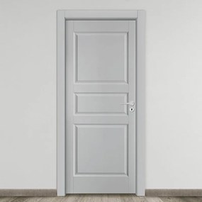 Porta battente New York grigio L 90 x H 210 cm sinistra