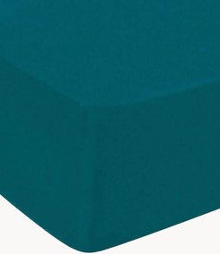 Lenzuolo con angoli boxspring in raso di cotone Uni