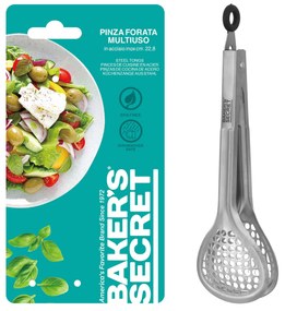 Pinza da cucina in acciaio 22 cm Baker's Secret