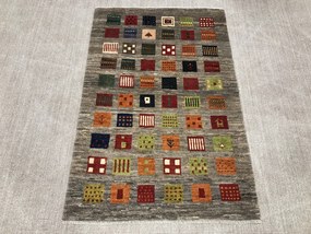 Gabbeh Tappeto 150x100 (Iran) Annodato A Mano