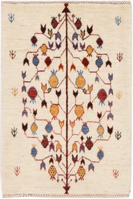 Loribaft Tappeto 90 x 60 Beige (Iran) Annodato A Mano