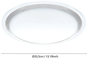 Eglo 95677 - Plafoniera LED COMPETA 1 LED/22W/230V