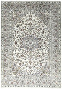 Kashan Tappeto 350 x 250 Beige (Iran) Annodato A Mano