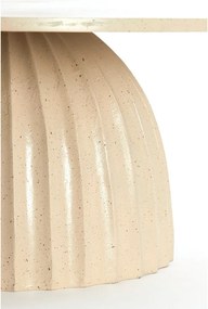 Tavolino rotondo in metallo ø 70 cm Veglia - Light &amp; Living