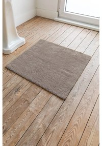 Tappeto da bagno in cotone marrone Luca, 60 x 60 cm - Tiseco Home Studio