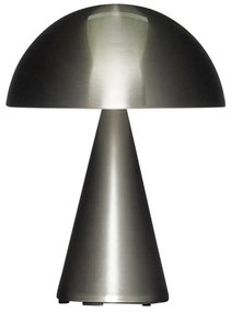 Lampada da tavolo dimmerabile a LED grigio scuro (altezza 20 cm) Mush - Hübsch
