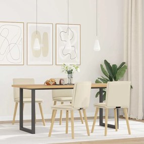 Sedie Da Pranzo 4 Pz Lino /