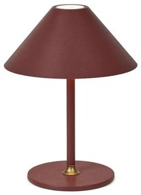 Hygge Portable Lampada da Tavolo Ø19 Maroon - Halo Design