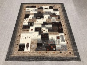 Loribaft Tappeto 150 x 200 Beige (Iran) Annodato A Mano