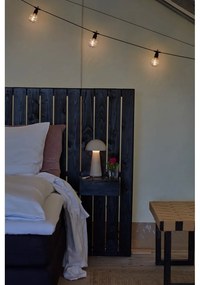 Lampada da tavolo LED grigia con telecomando (altezza totale 28 cm) Sam – Sirius