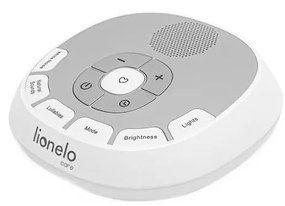 Lionelo - Carillon ricaricabile a LED RGB con luce notturna BABYNAP 5V 1500 mAh