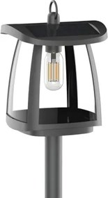 Viking - Lampada solare a LED con sensore LED/2W/3,7V IP54 4000K 2000 mAh