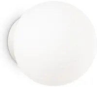 Applique Moderna Mapa Vetro Bianco 1 Luce G9 3W 3000K Luce Calda