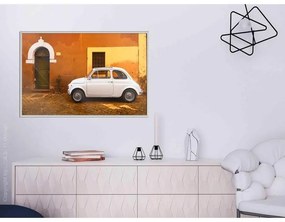 Poster White Car