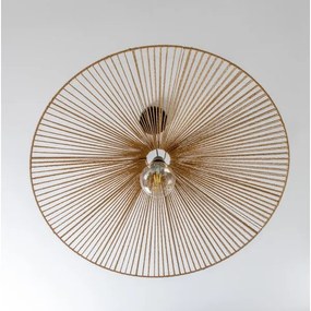 Brilagi - Lampadario LED a sospensione su cavo CERIA BOHO 1xE27/40W/230V Ø 90 cm marrone