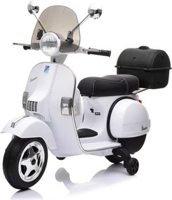 Piaggio Vespa PX150 Full Elettrica 12V per Bambini Bianca...