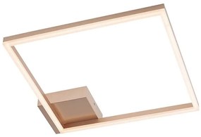 Redo 01-1639 - Plafoniera LED dimmerabile KLEE, 30W/230V, 45x45 cm, dorata