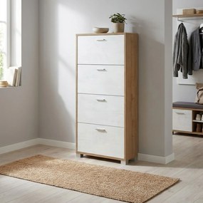 ESSENZA - scarpiera a 4 ante