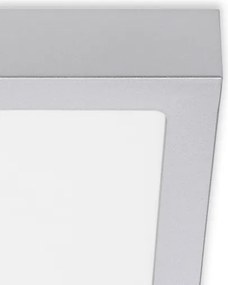 Briloner 7123-414 - Plafoniera LED FIRE LED/12W/230V argento