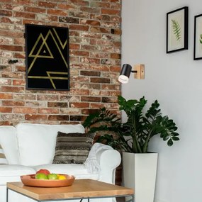 Rabalux 73121 - Lampada da parete TORAS 1xGU10/5W/230V rovere