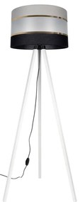 Lampada da terra CORAL 1xE27/60W/230V bianco/nero/grigio/oro
