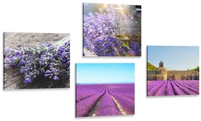 Set di quadri – Bella lavanda