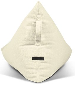 Pouf a sacco per bambini grigio chiaro con rivestimento in bouclé Razzy – SLOWDOWN