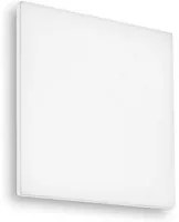 Plafoniera Quadrata Moderna Mib Alluminio-Materie Plastiche Bianco Led 19W 3000K