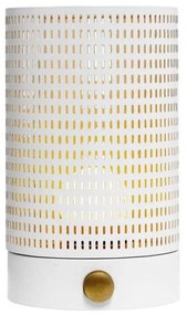 DybergLarsen - Mesh Lampada da Tavolo White/Brass DybergLarsen