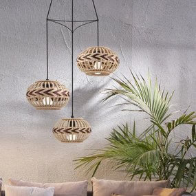 Eglo 43273 - Lampadario a sospensione con filo DONDARRION 3xE27/40W/230V