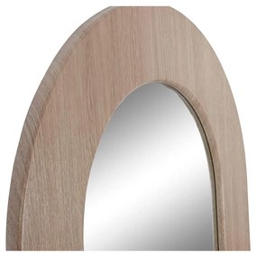 Specchio da parete Home ESPRIT Naturale Specchio Legno MDF Città 65 x 2,2 x 160 cm