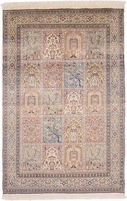Cashmere Silk Tappeto orientale 120x190 (Indian) Annodato A Mano