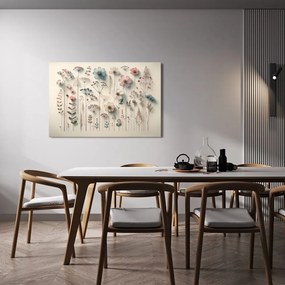 Quadro su tela – Fiori di campo secchi