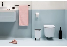 Cestino per la spazzatura bianco in acciaio 4 l Bo Hi – Brabantia