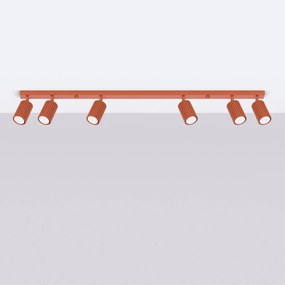 Faretto color mattone 6,5x117 cm Gleam – Sollux