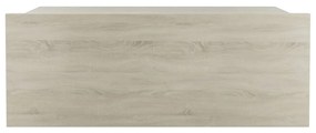 Comodini Pensili 2pz Rovere Sonoma 40x30x15cm Legno Multistrato